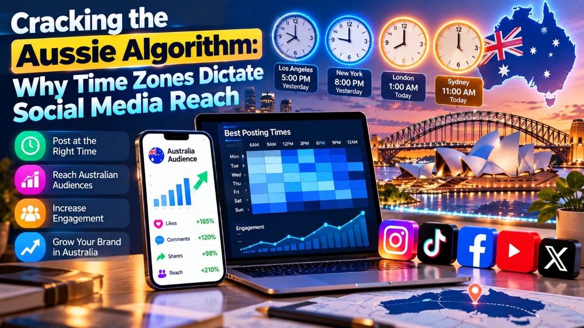 Cracking the Aussie Algorithm: Why Time Zones Dictate Social Media Reach
