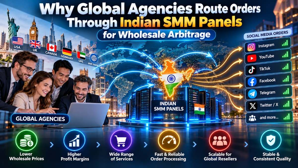 Why Global Agencies Route Orders Through Indian SMM Panels for Wholesale Arbitrage
