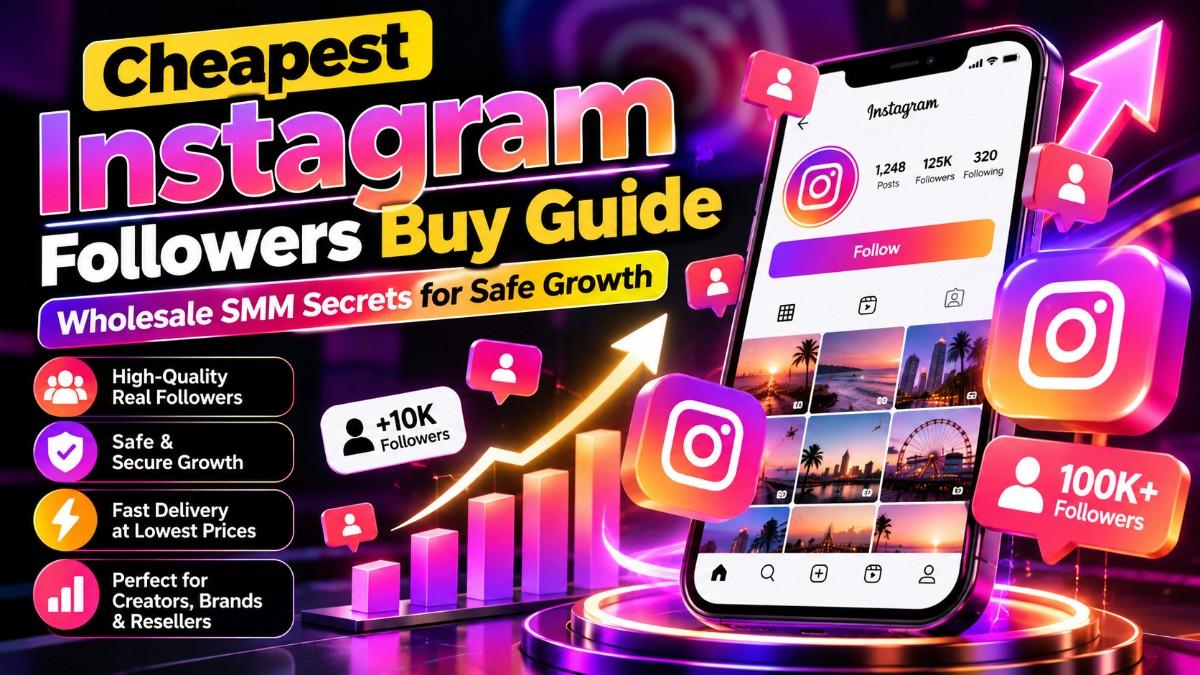 Cheapest Instagram Followers Buy Guide: Wholesale SMM Secrets for Safe Growth