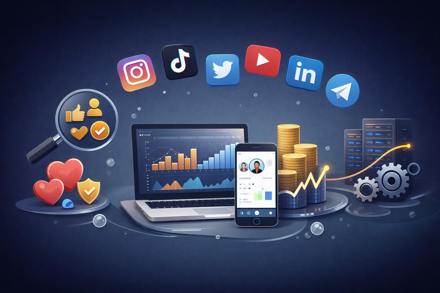 cheap smm panel worldwide affordable social media services