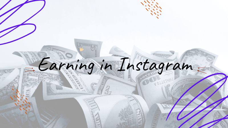 Earning in Instagram