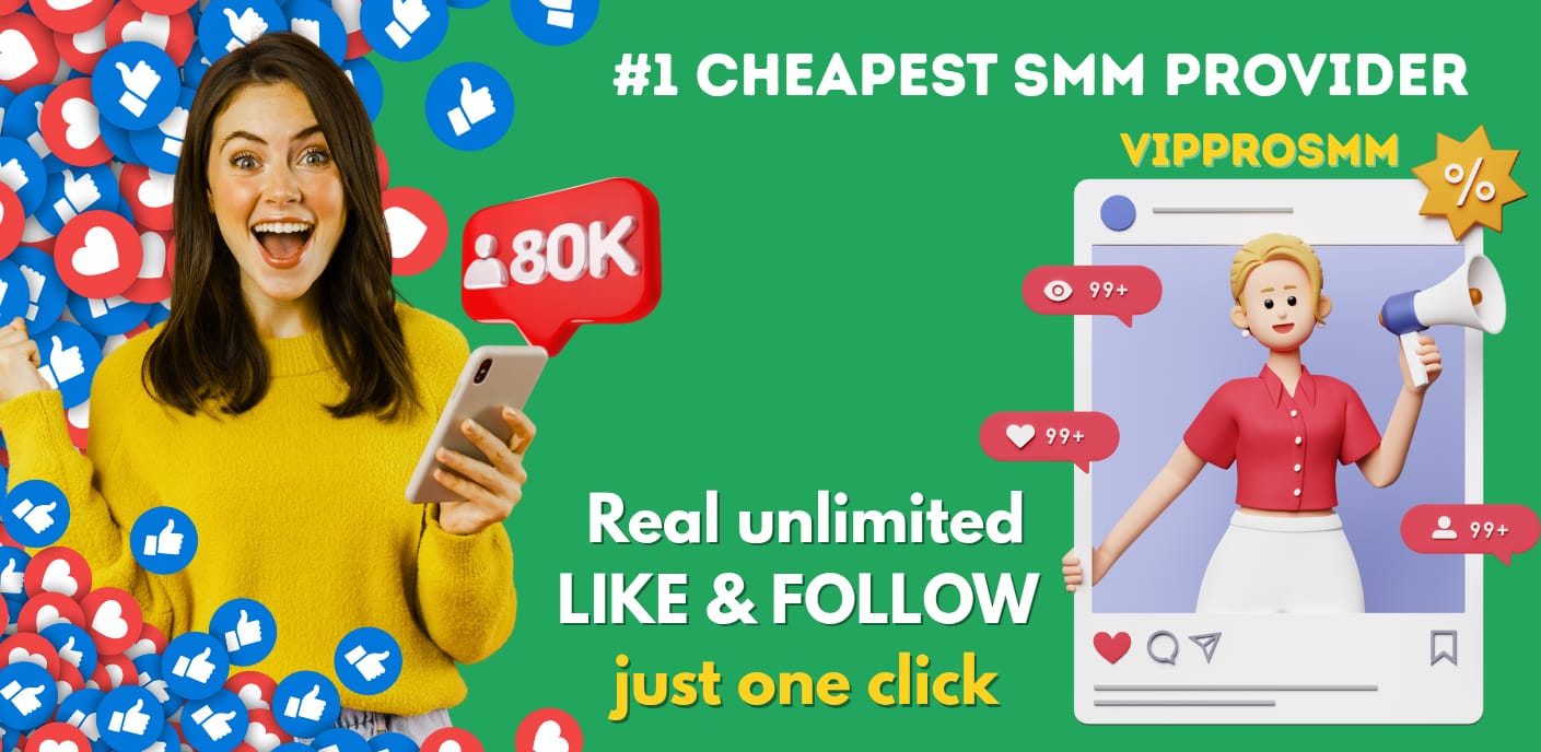 Vipprosmm - Cheapest smm Provider