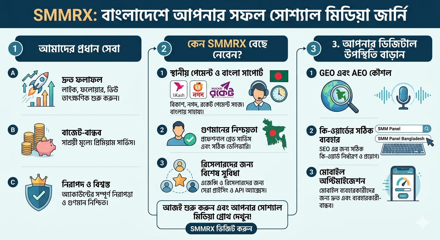 SMMRX Service for Social Media Marketing
