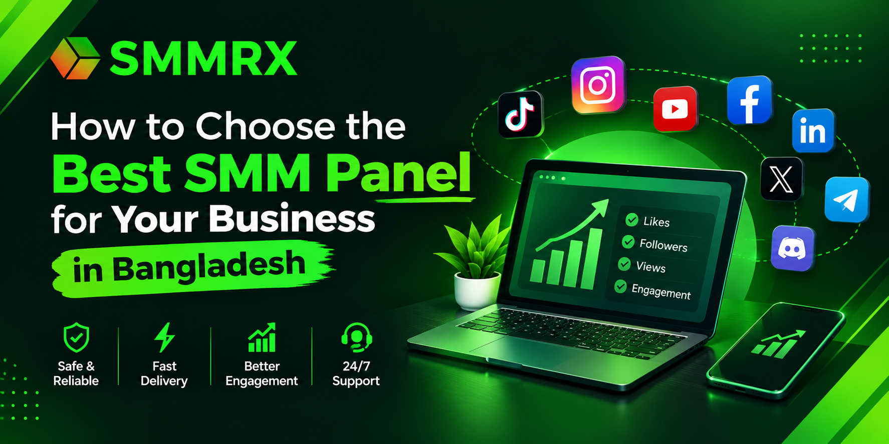 Best SMM Panel for Your Business in Bangladesh
