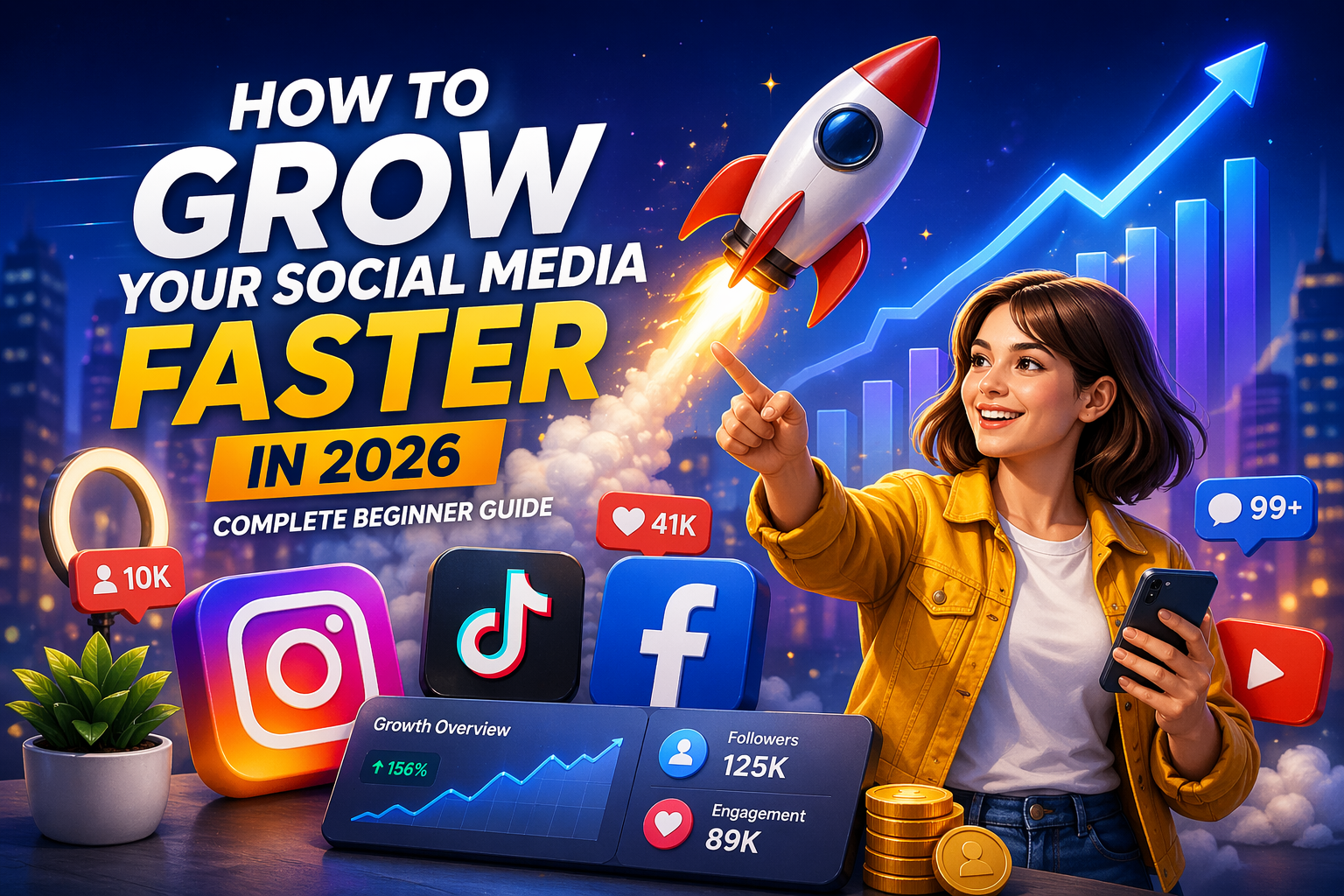 🚀 Skyrocket Your Social Media Growth in 2026 (Proven Fast-Track Guide)