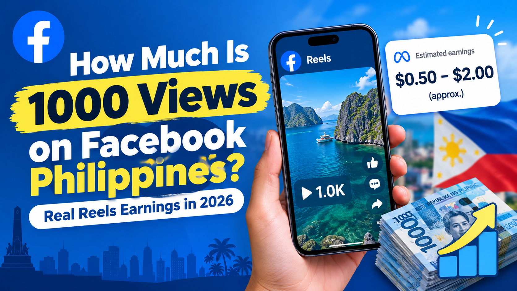 how-much-is-1000-views-on-facebook-philippines-real-reels-earnings-in-2026