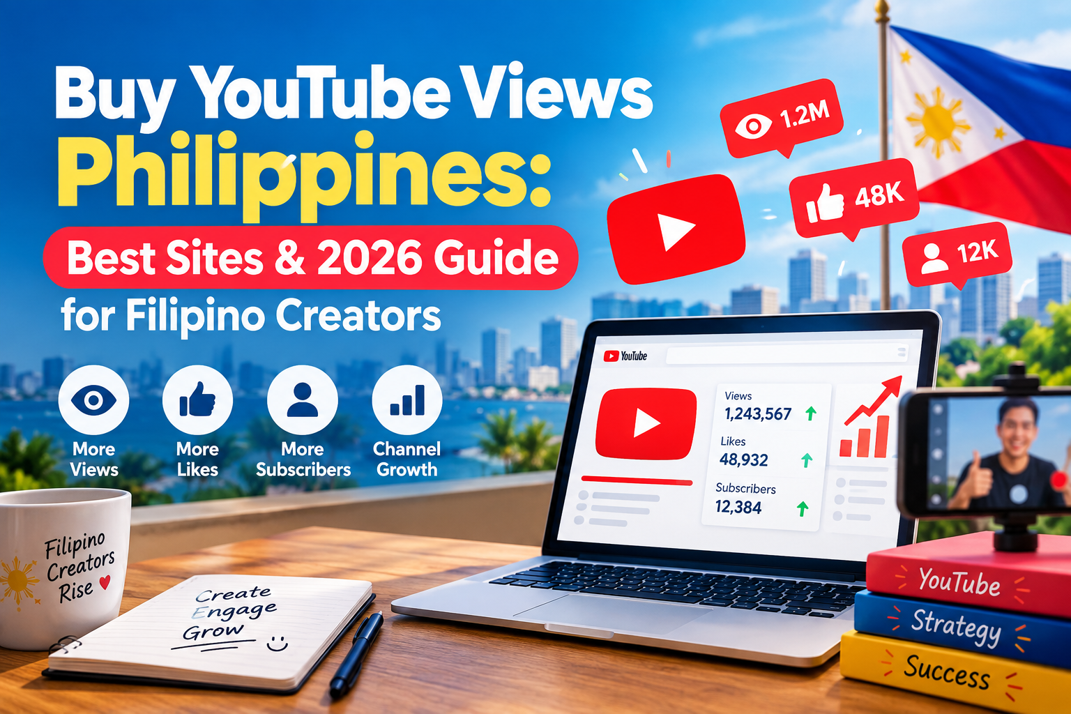 Buy YouTube Views Philippines: Best Sites & 2026 Guide for Filipino Creators