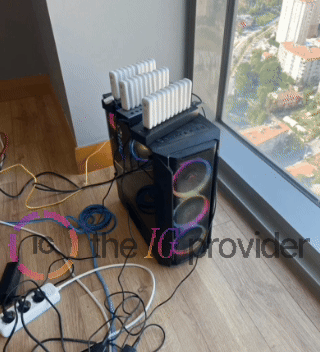 Segundo nó de servidores com bancos de modems