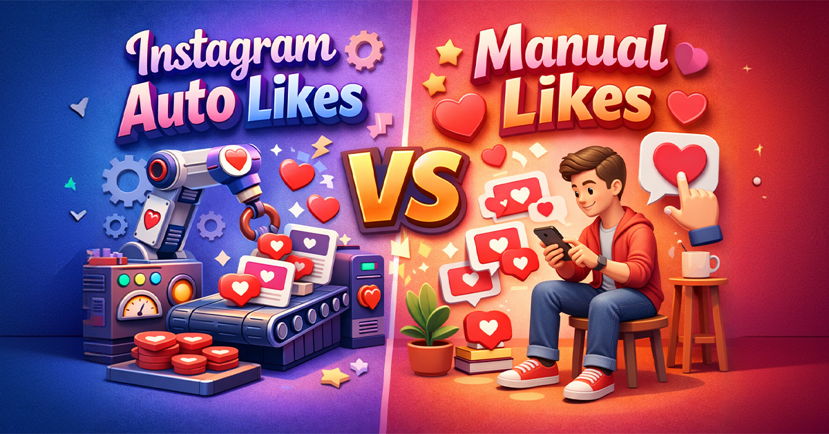 Instagram Auto Likes Vs Manual Likes: Which Boosts Growth?