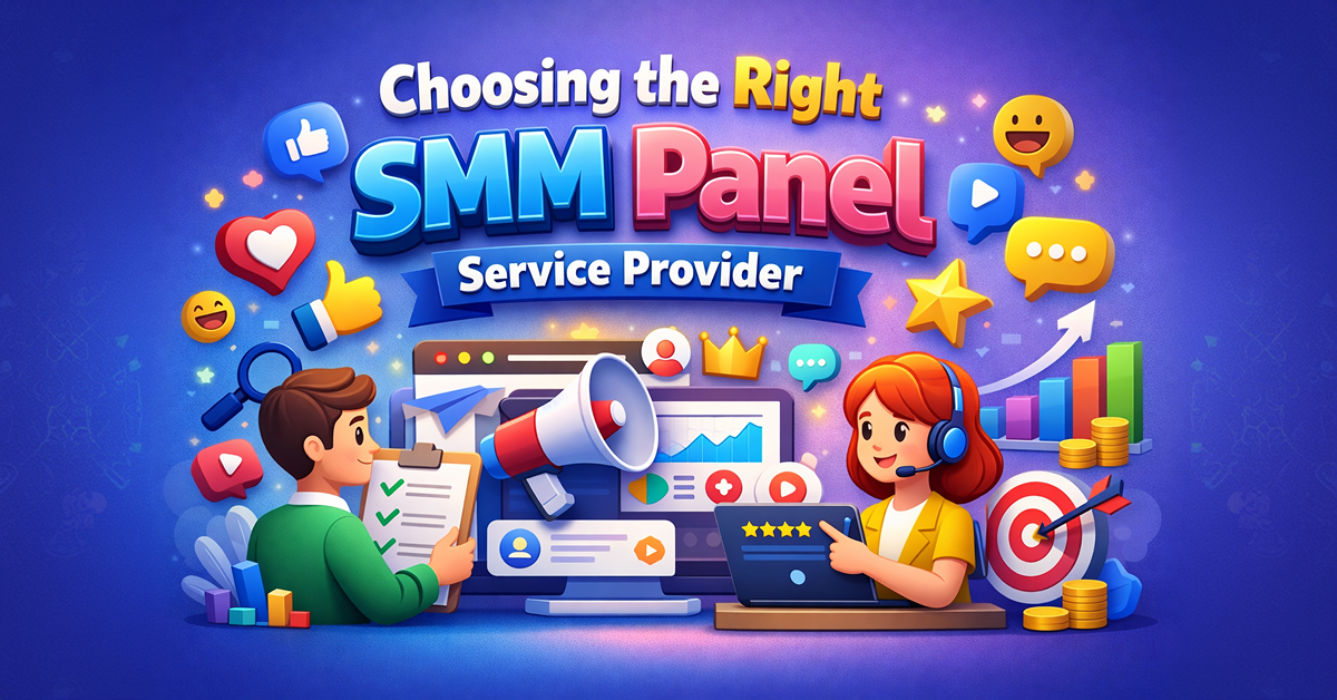 Choosing the Right SMM Panel Service Provider That Works