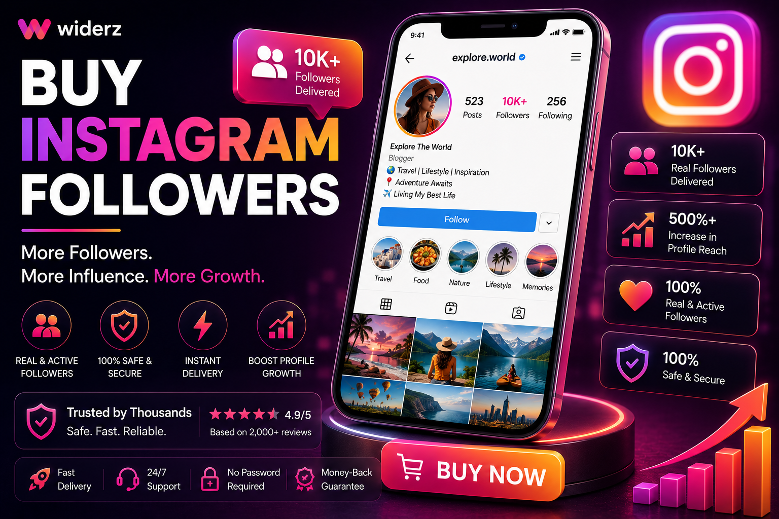 Buy Instagram Followers — Real, Cheap & Instant