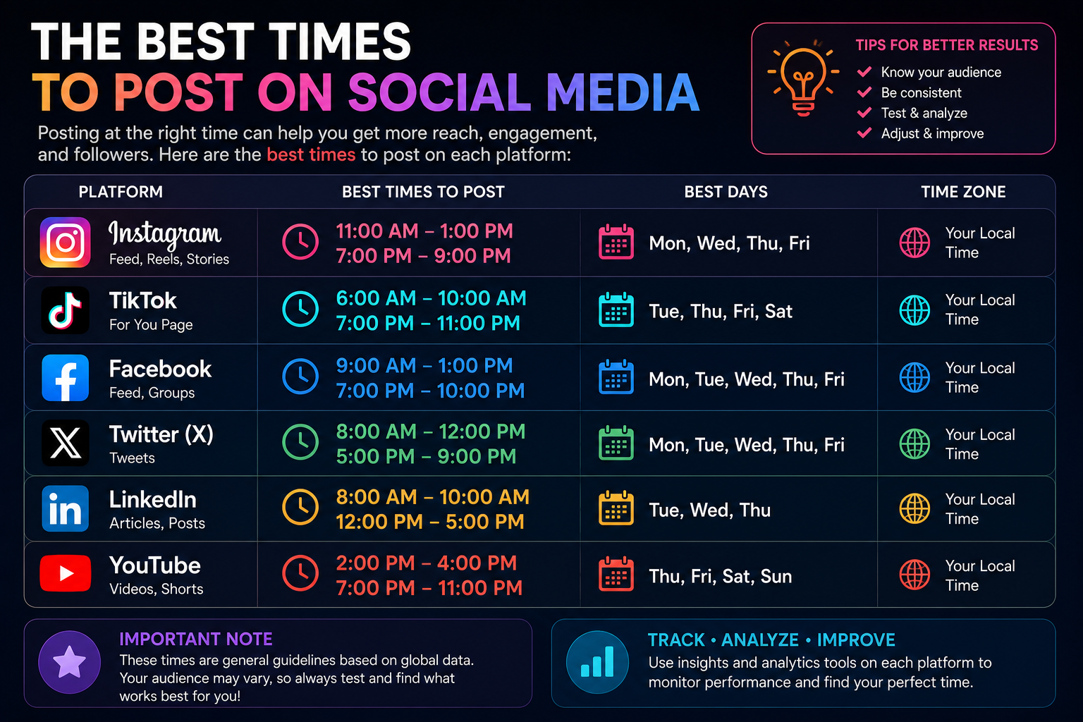 Best Times to Post on Social Media in 2026 (Every Platform Guide)