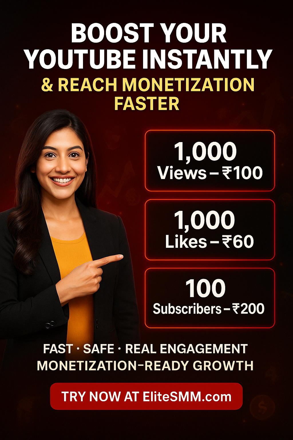 YouTube Growth Offer – Elite SMM