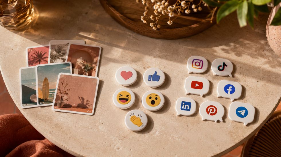 What is the 5 5 5 rule on social media?