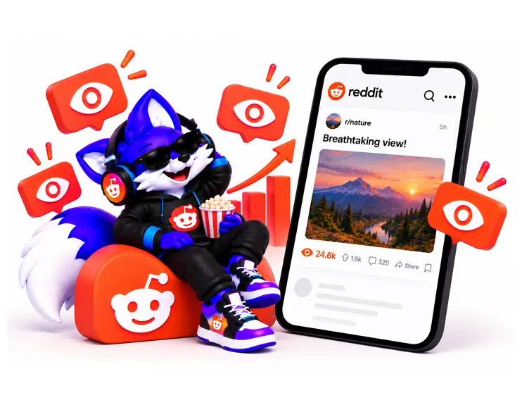 Buy Reddit Views