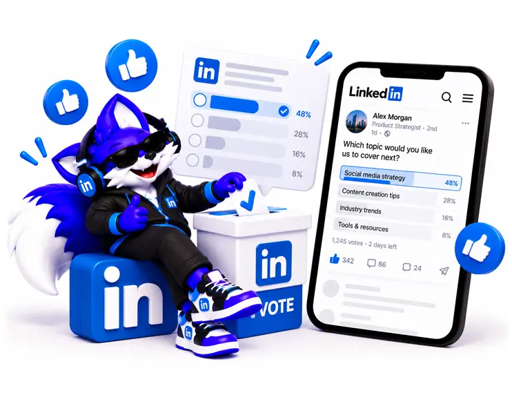 Buy LinkedIn Poll Votes