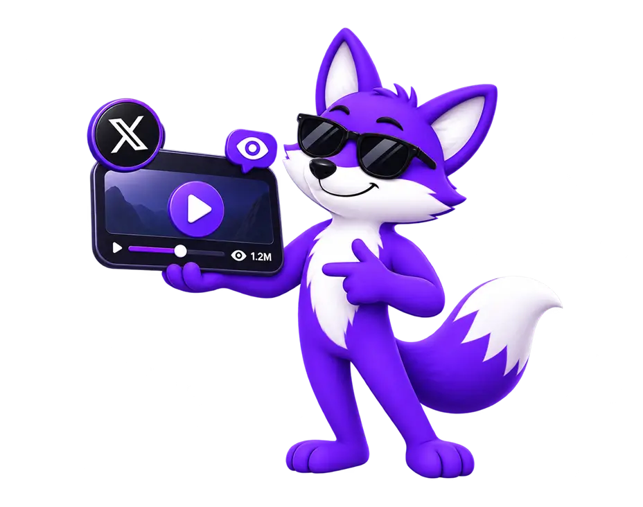 Buy Twitter (X) Video Views - real views delivered gradually to your Twitter video