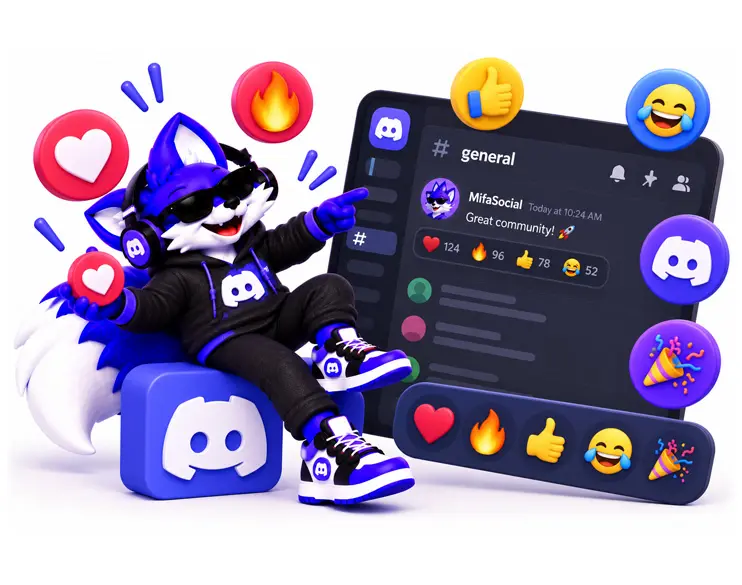 Buy Discord Reactions