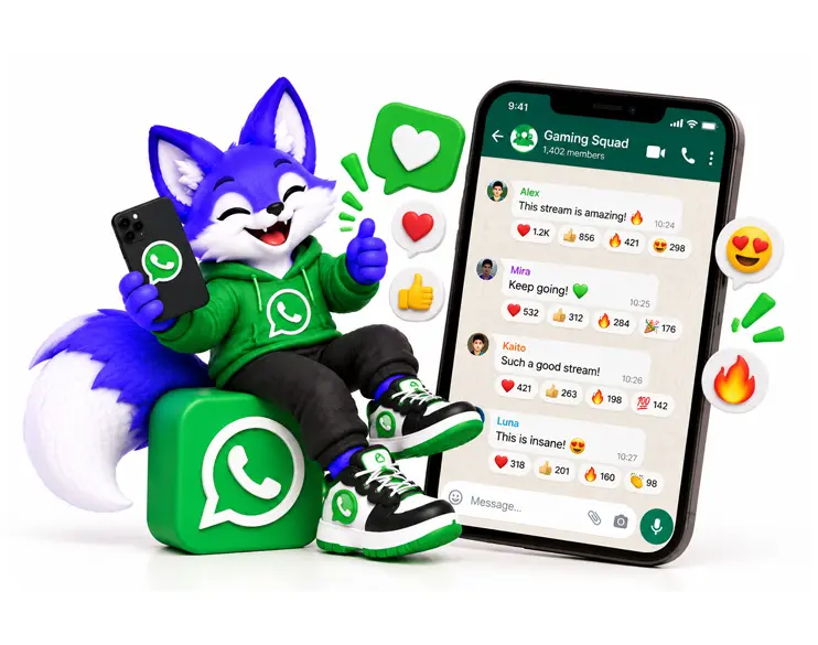 Buy Whatsapp Reactions