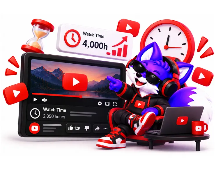 Buy YouTube Watch Time