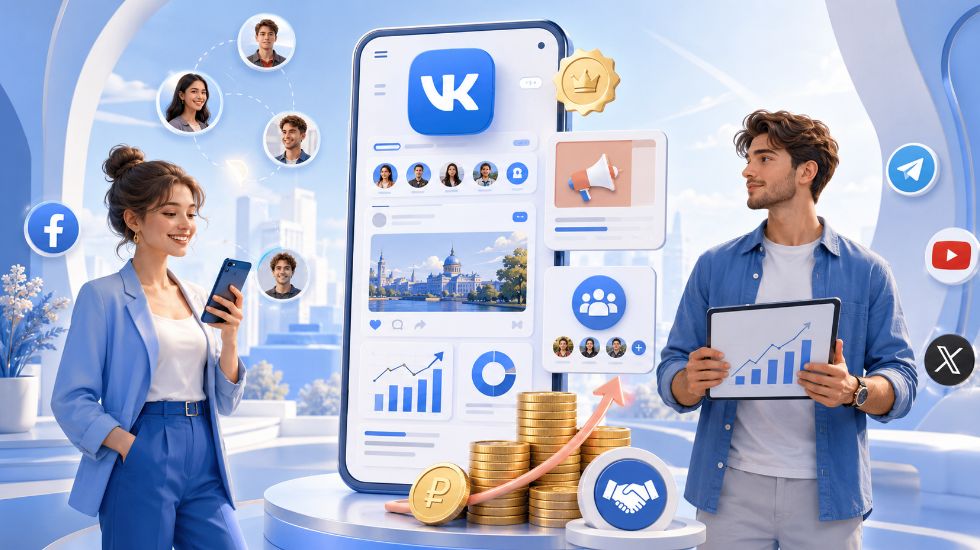 how much money can you make on VKontakte?