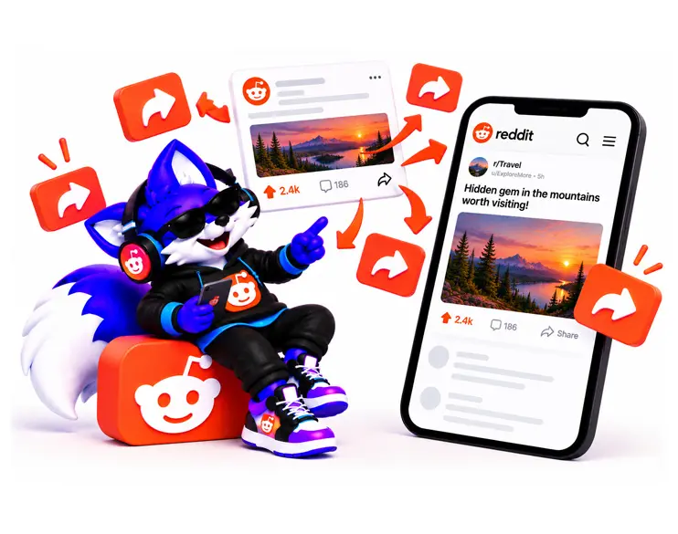 Buy Reddit Post Shares