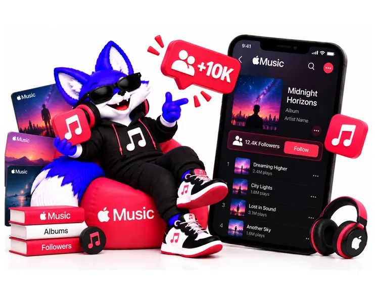 Buy Apple Music Album Followers