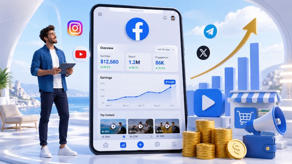 how much money can you make on facebook?