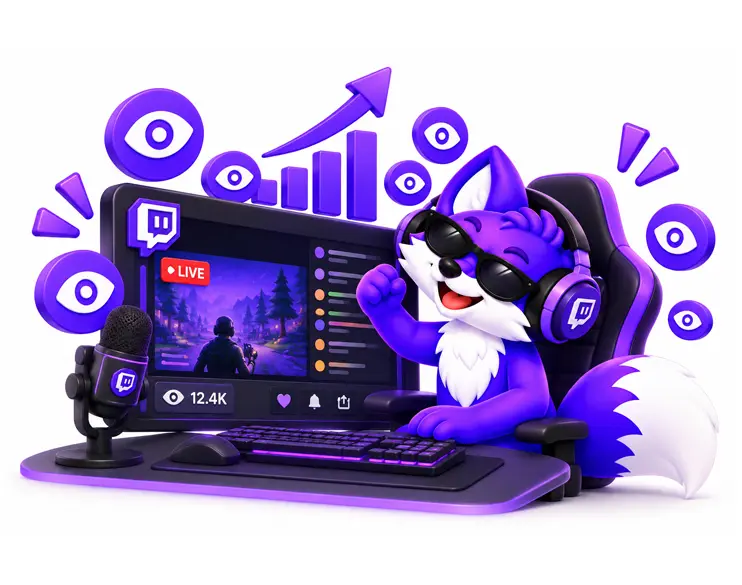 Buy Twitch Live Stream Views