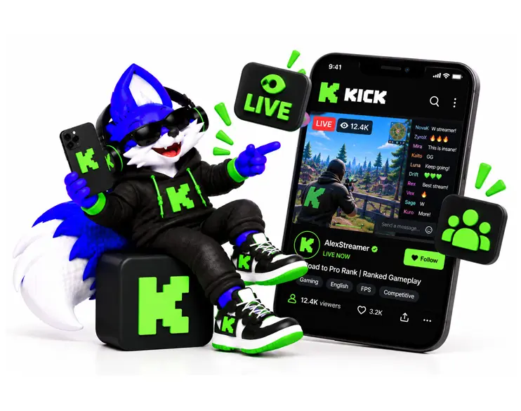 Buy Kick Live Stream Viewers