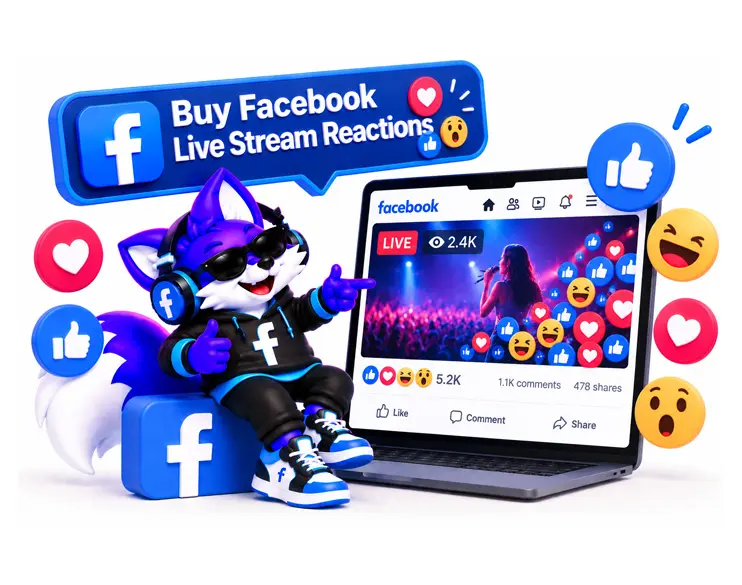 Buy Facebook Live Stream Reactions