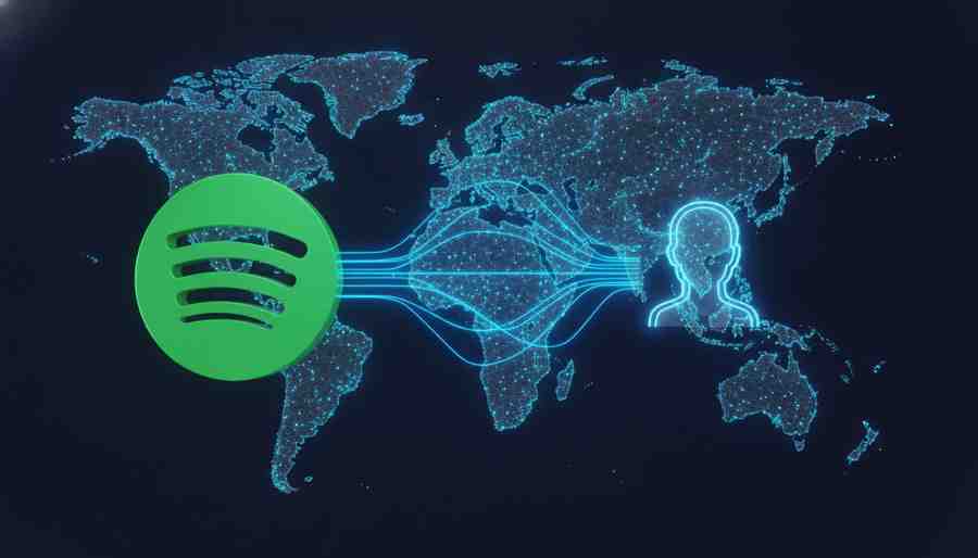 Streams Spotify convertis en valeur et en auditeurs dans le monde