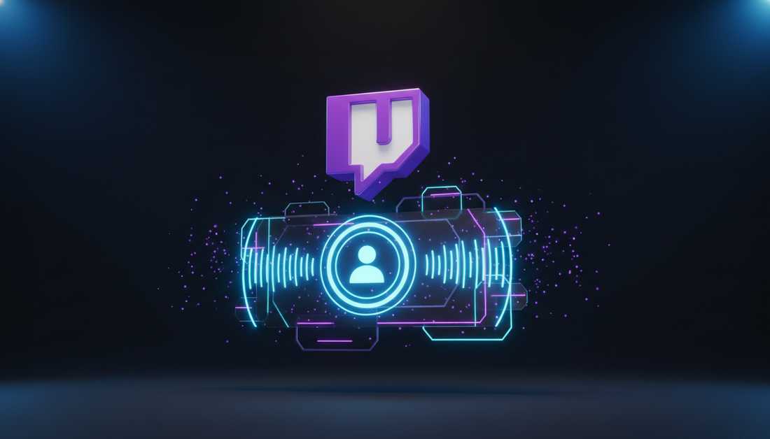Chaîne Twitch en croissance avec badge de followers et compteur de spectateurs