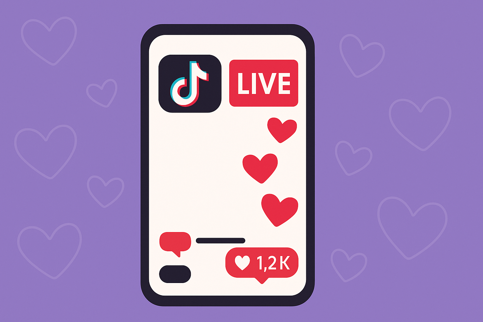 À quoi sert les j'aime sur TikTok Live ?
