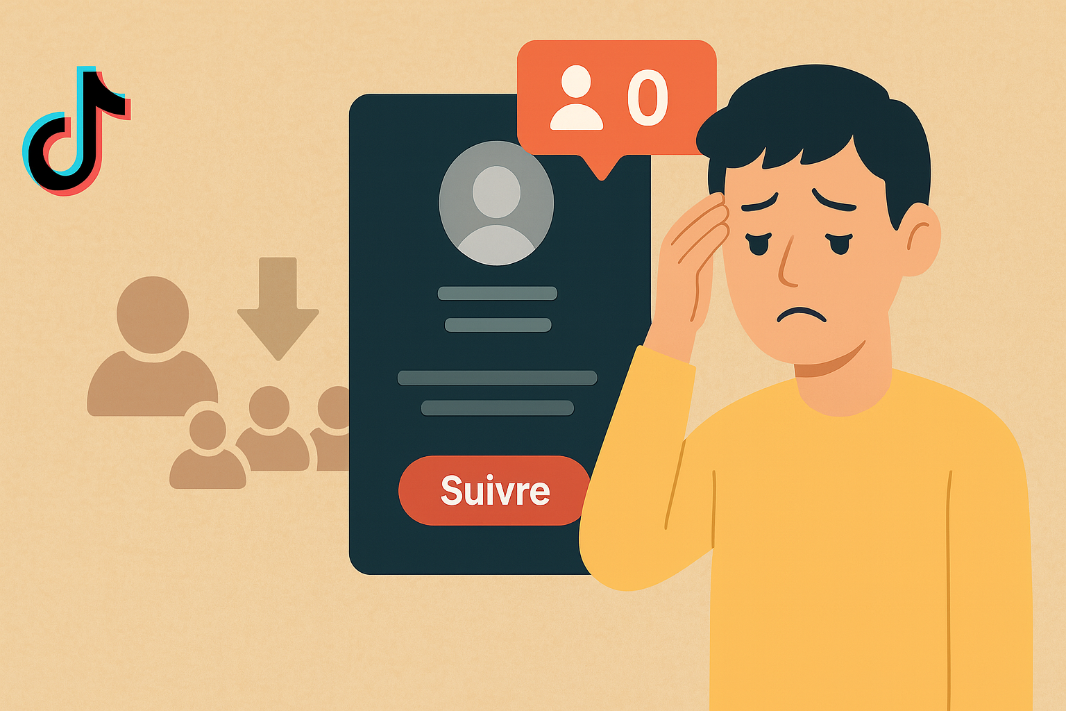 Pourquoi je ne gagne pas d’abonnés sur TikTok ? Les vraies raisons