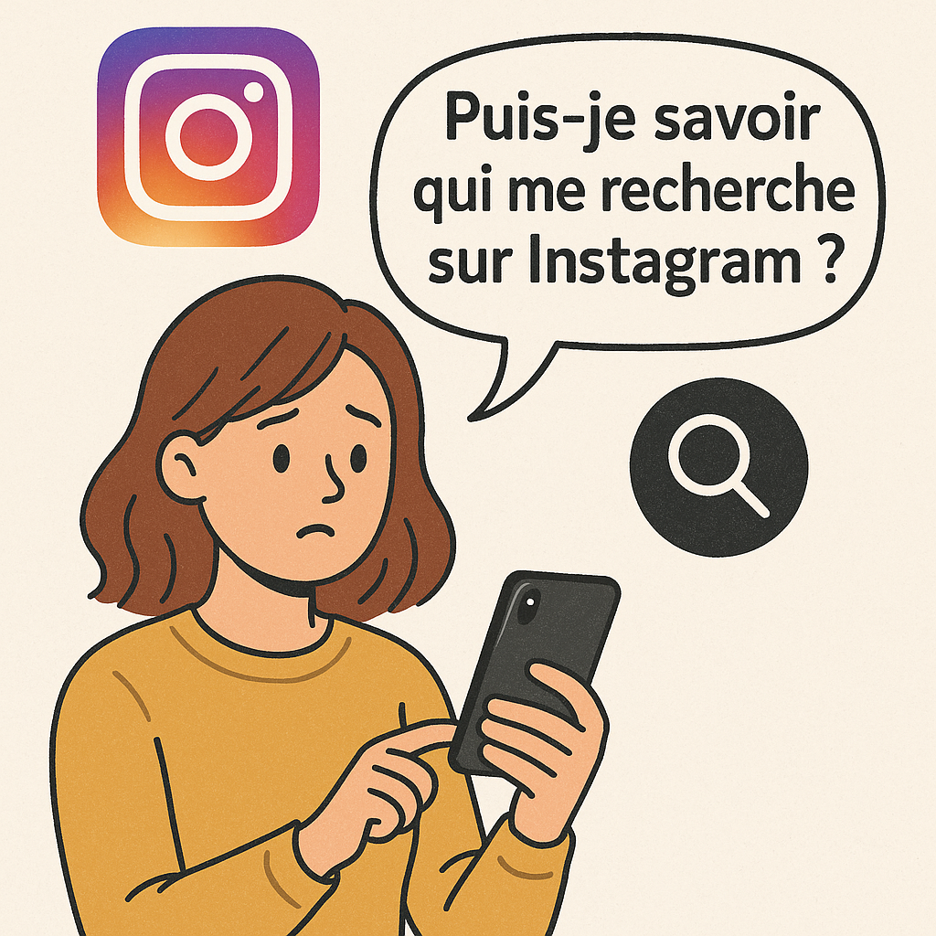 Puis-je savoir qui me recherche sur Instagram ?