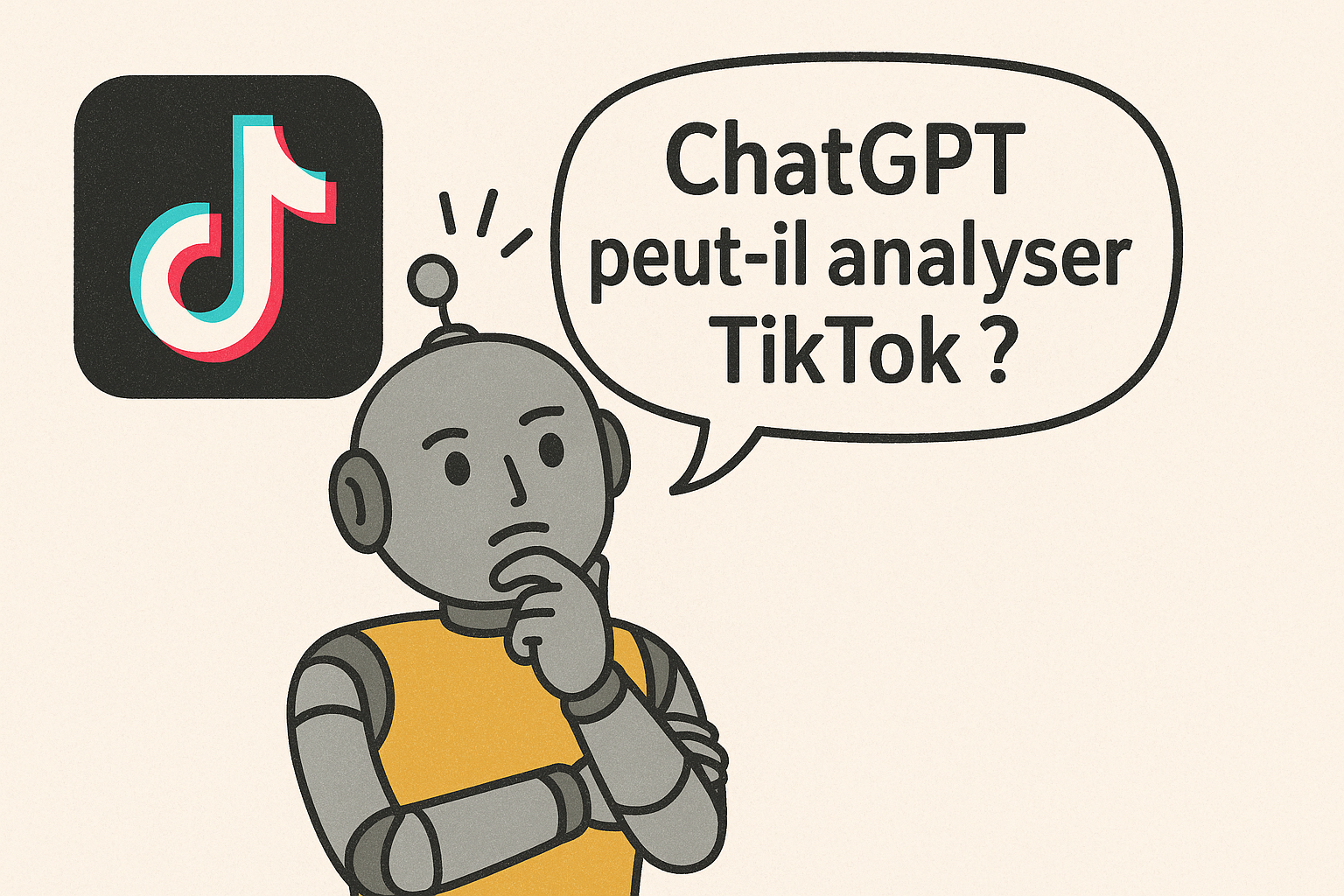 Chatgpt peut-il analyser TikTok  ?