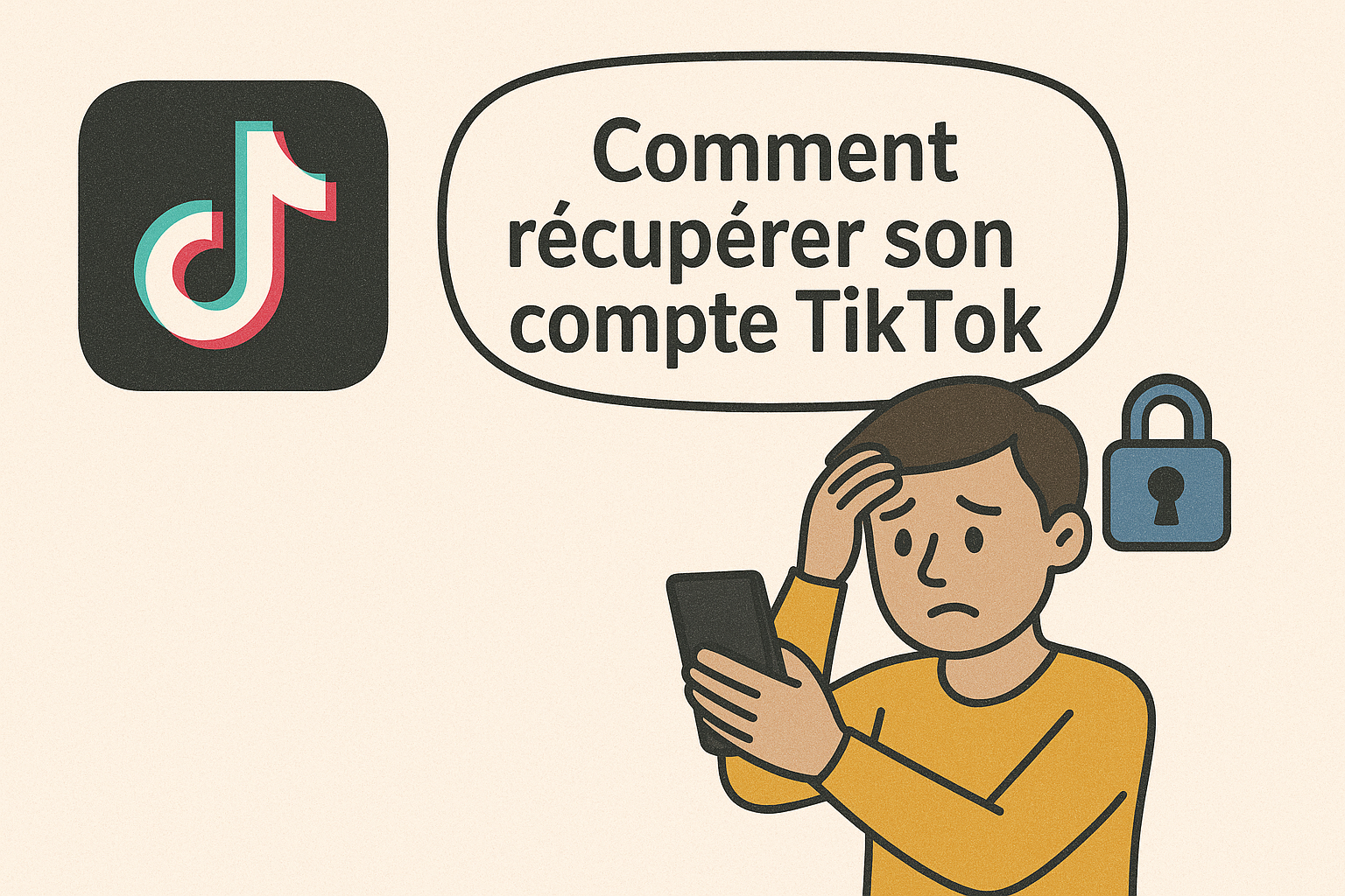 Comment récupérer son compte TikTok ?