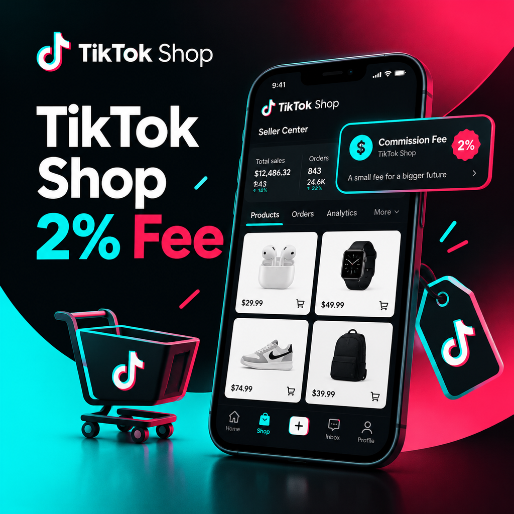 TikTok Is Charging Sellers 2% Commission Fee Starting March