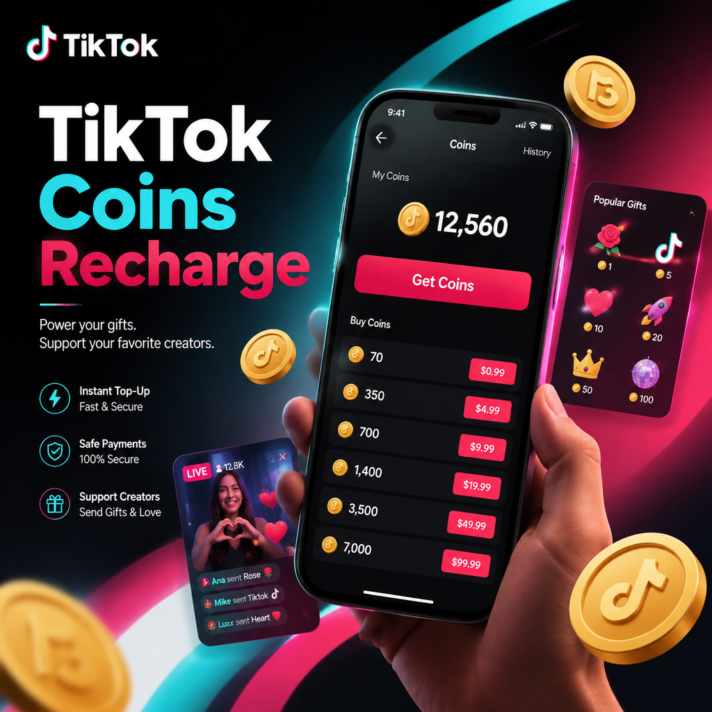 A Guide to TikTok Coins Recharge