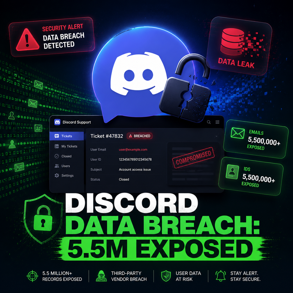 Hackers claim Discord breach exposed data of 5.5 million users