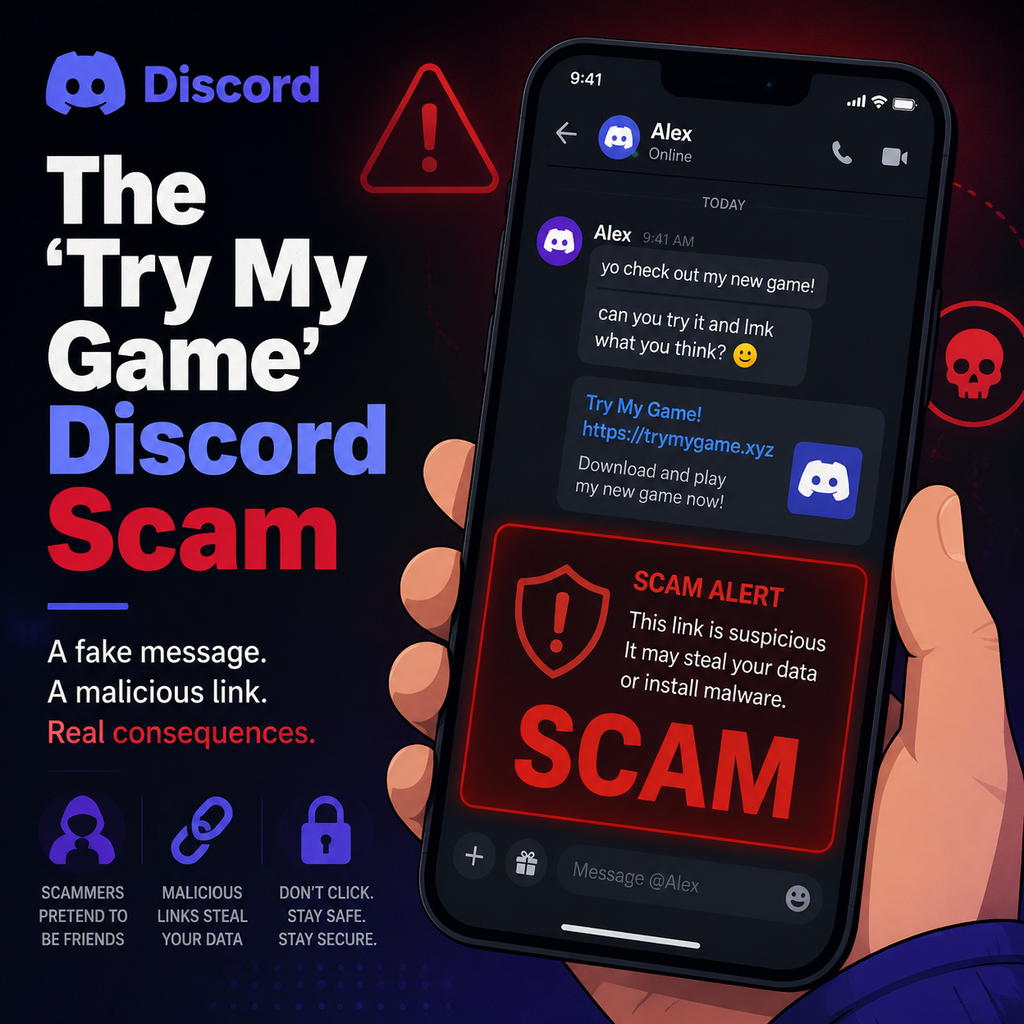 The Infamous “Try My Game” Discord Scam