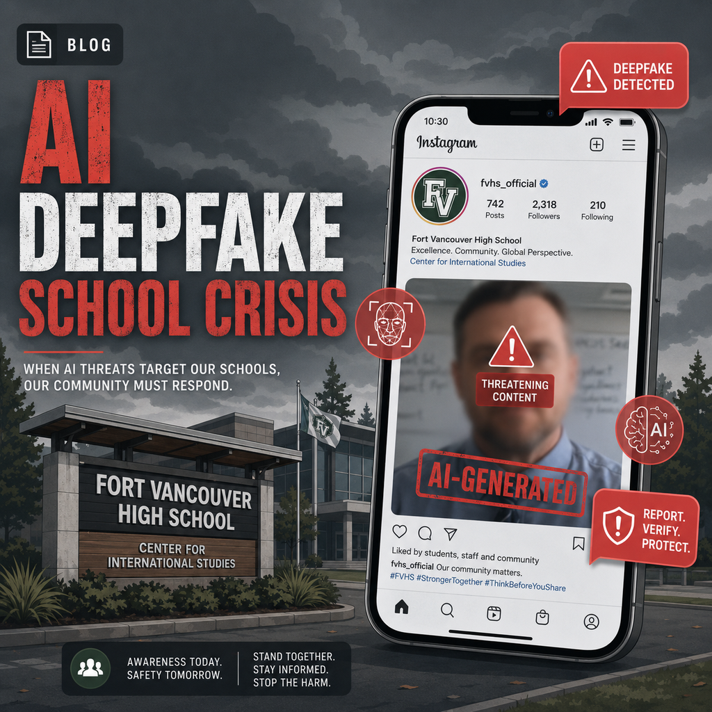 Half of Fort Vancouver HS staff walk out amid investigation into AI social media posts