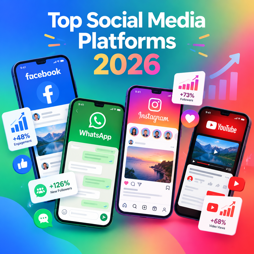 Top 35 Social Media Platforms (January 2026)