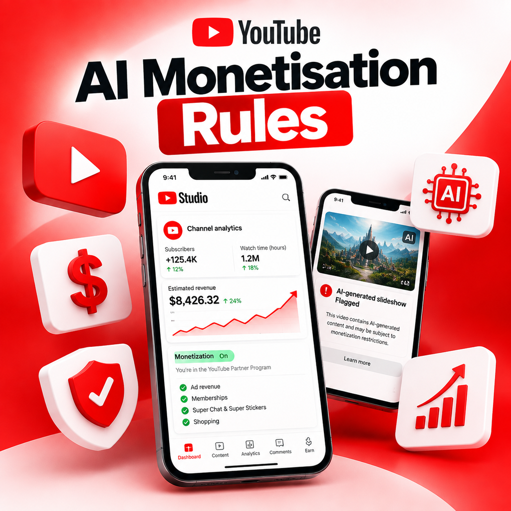 YouTube monetisation rules update for AI-generated and repeated content: Google changes payout rules; che