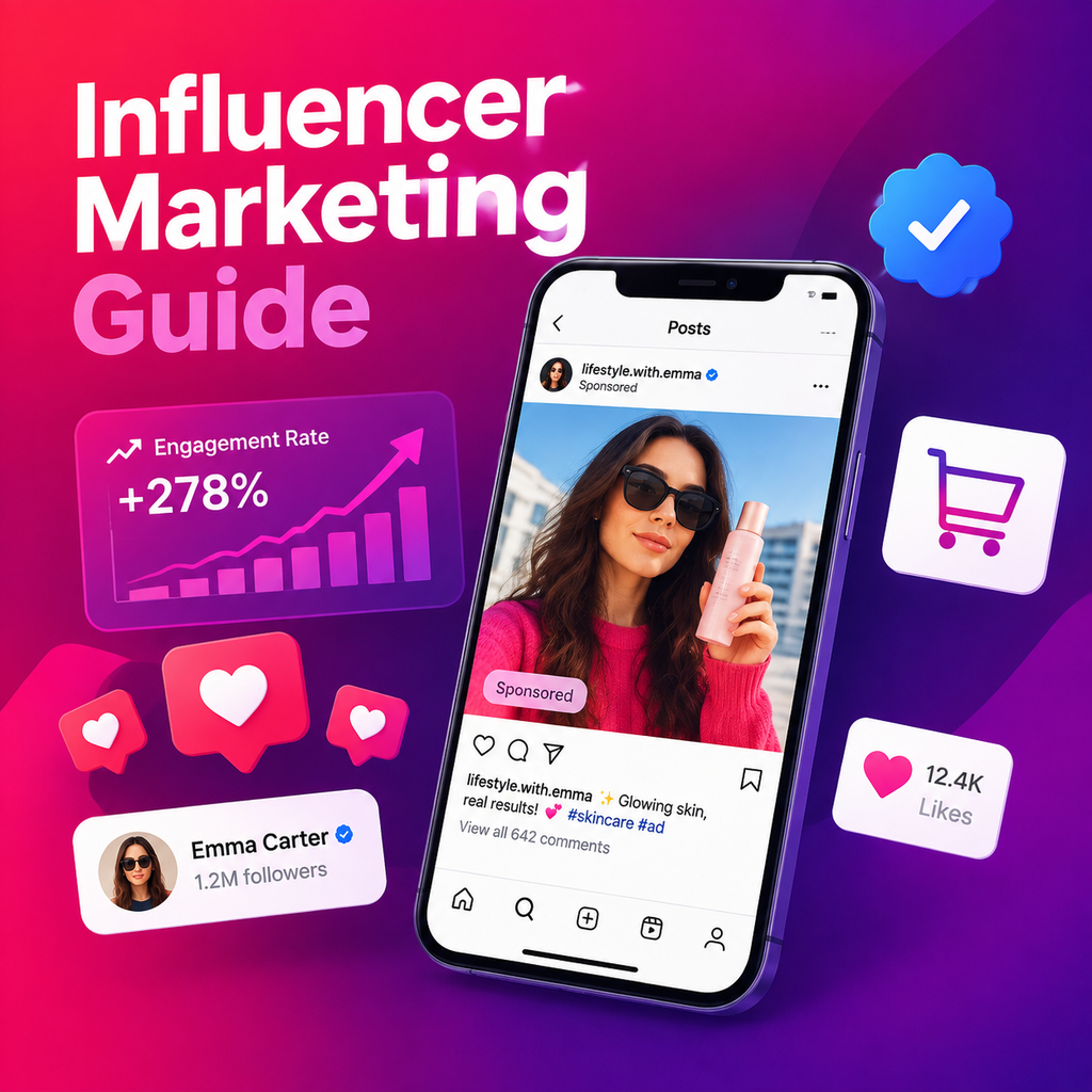Influencer Pazarlama Rehberi: Trendler, Taktikler, İçerik Üreticileri ve KPI'lar
