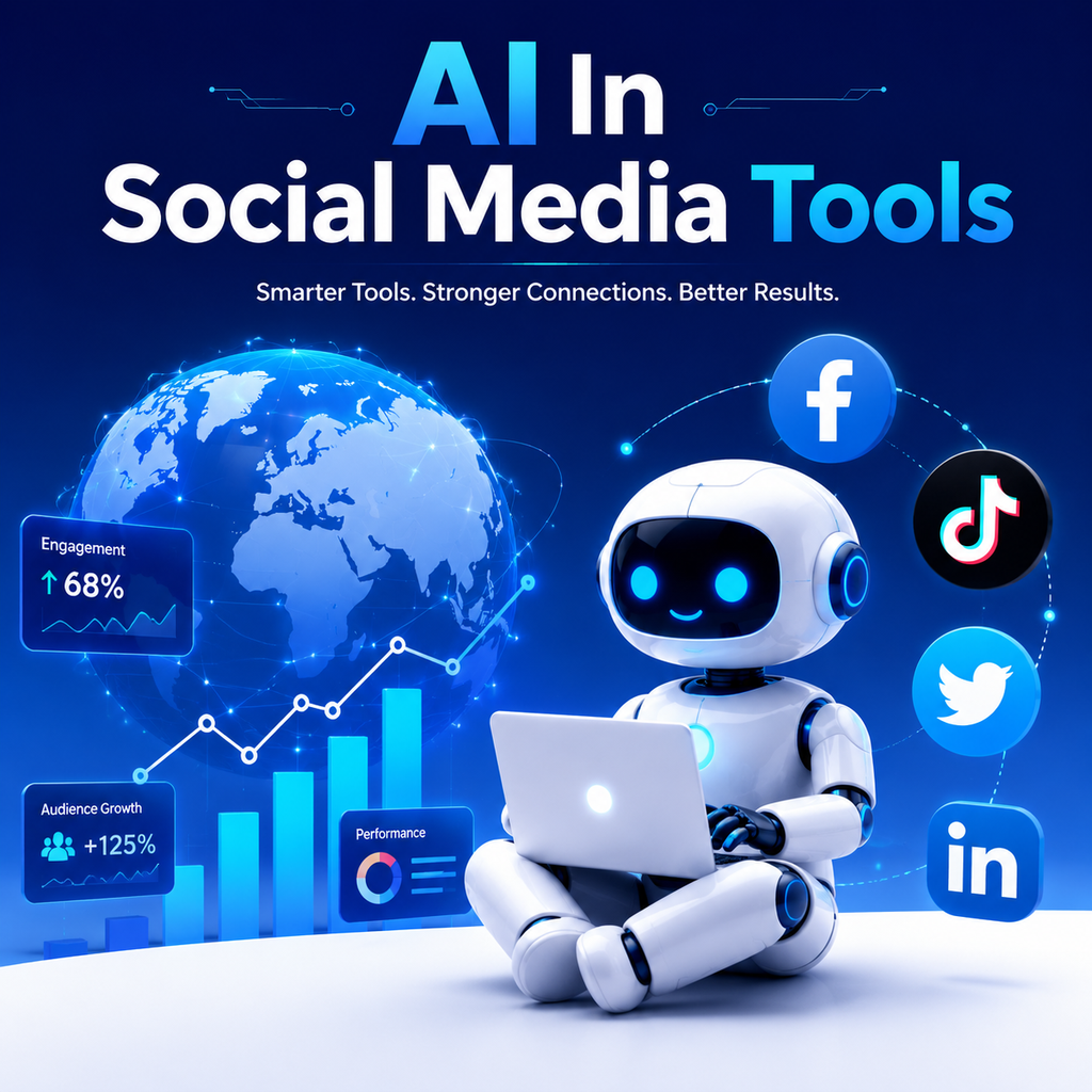 AI In Social Media Tools Statistics By Usage And Trend (2025)