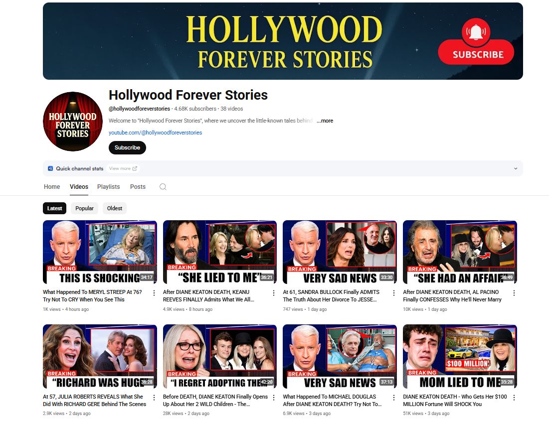 Case Study: Hollywood Forever Stories – Khi Cảm Xúc Trở Thành Động Cơ Tăng Trưởng Trên YouTube