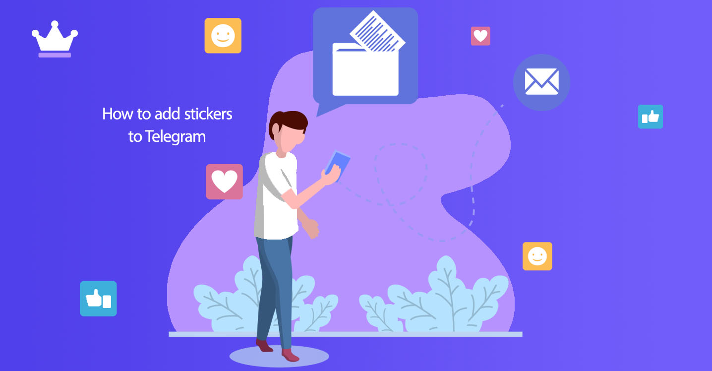 How to add stickers to Telegram