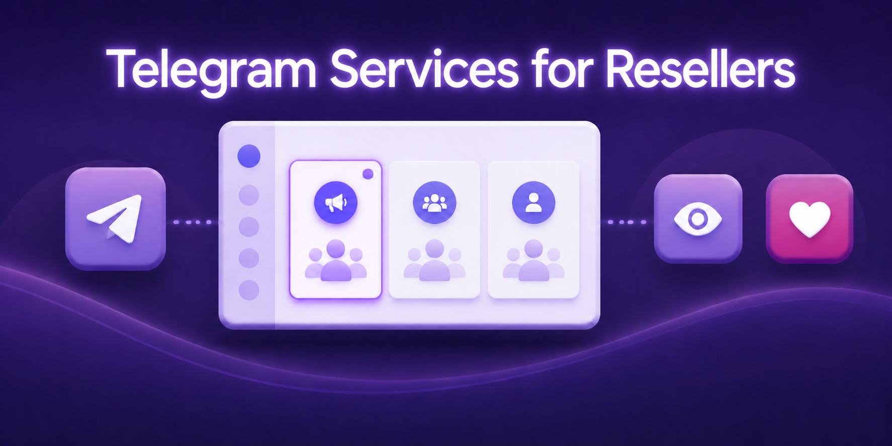 Telegram services for resellers
